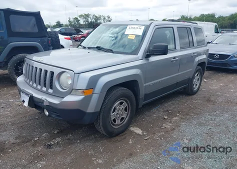2014 Jeep Patriot Sport из США, поврежденный, VIN 1C4NJPBB0ED927249